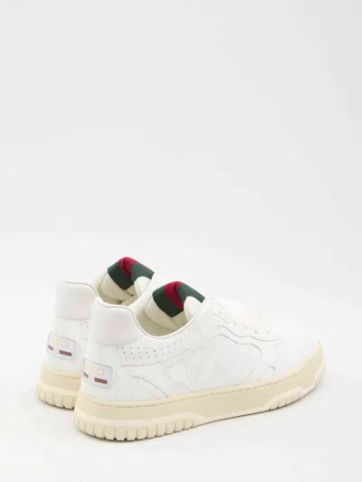 Gucci Re-web Sneakers In White
