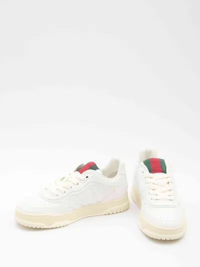 Gucci Re-web Leather Sneakers