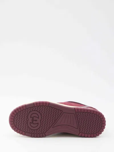 Gucci Re-web Style Sneakers Contrast Sole