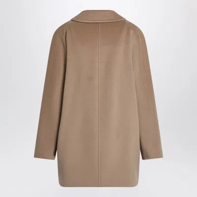 Max Mara 101801 Short Icon Coat In Camel Color Women