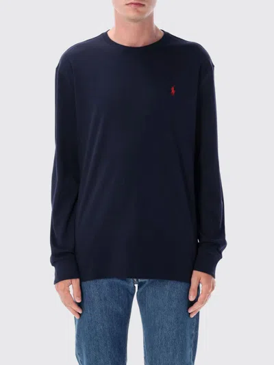 Polo Ralph Lauren Classic Fit Jersey Long-sleeve T-shirt In Multi
