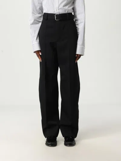 Bottega Veneta Pantalone  Donna Colore Nero In White