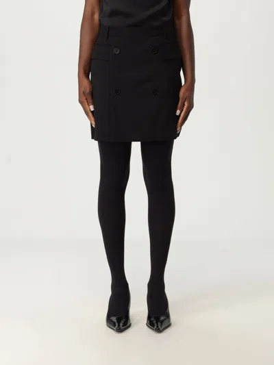 Balenciaga Skirts With Belt Loops And Front Pockets In Black