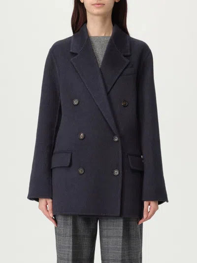 Brunello Cucinelli Sweater  Woman Color Grey In Blue