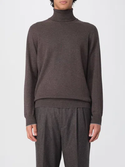 Brunello Cucinelli Maglia  Uomo Colore Marrone In Brown
