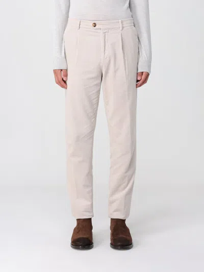 Brunello Cucinelli Pantalone  Uomo Colore Panna In Neutral