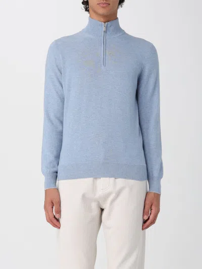 Brunello Cucinelli Cashmere Sweater In Blue