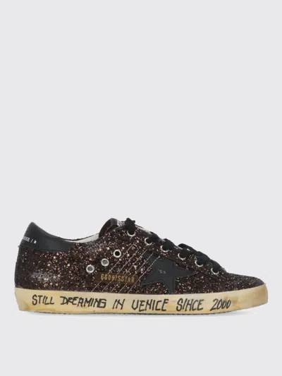 Golden Goose 'shine Bright' Rubber Sole Sneakers