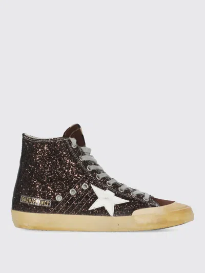 Golden Goose Glitter Suede Star Patch Rubber Sole