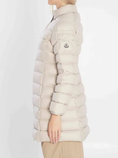 Moncler Women Igesse Midi Puffer Jacket In Neutral