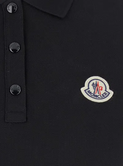 Moncler Women Polo In Black