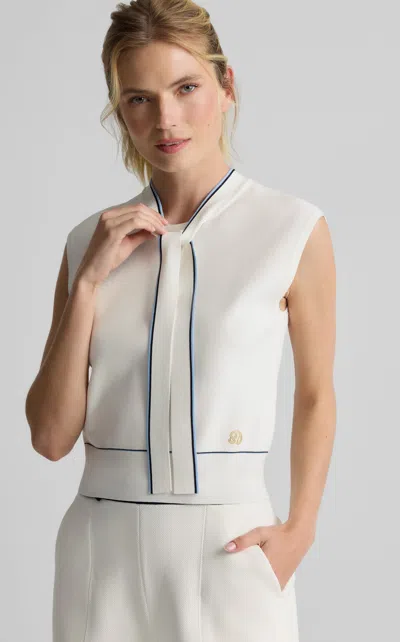 St John Cali Top In St. John X Malbon Stretch Knit