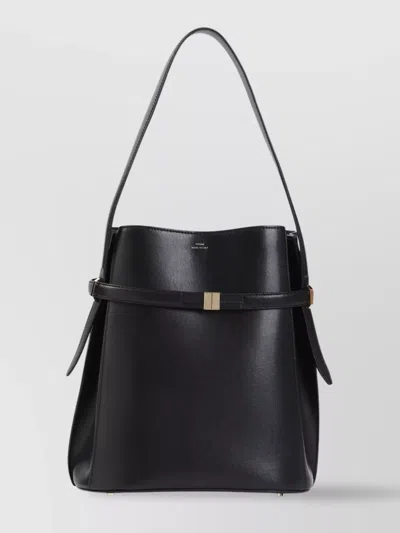 Totême Bucket Bags With Structured Silhouette And Shoulder Strap
