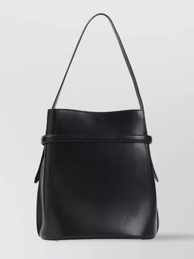 Totême Bucket Bags With Structured Silhouette And Shoulder Strap