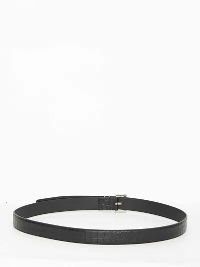 Saint Laurent Men Monogram Belt