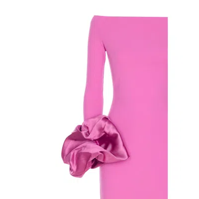 Solace London Women Talia Maxi Dress In Pink