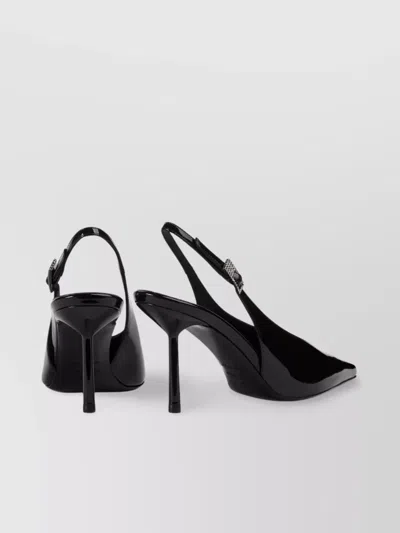 Le Silla Glossy Stiletto Pointed Pumps