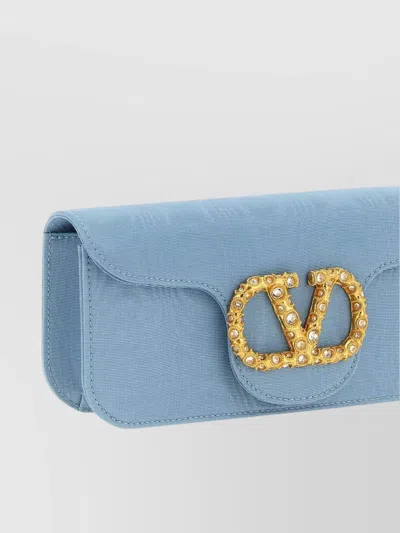 Valentino 'locò' Clutch Bag With Adjustable Chain Strap