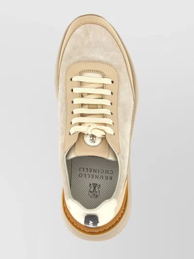 Brunello Cucinelli Sneakers Featuring Pull Tab