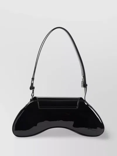 Diesel Play Shoulder Bag Tech Fabric Joystick Design