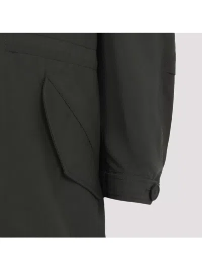 Givenchy Cotton Jacket With Back Slit And Drawstrings