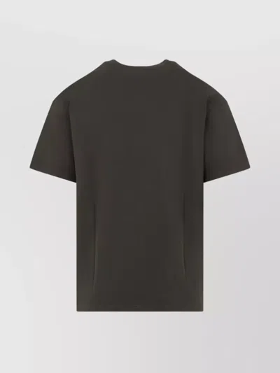 Givenchy Crew Neck Short Sleeves T-shirt In Brown