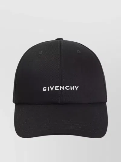 Givenchy Round Visor Cap With Embroidered Logo