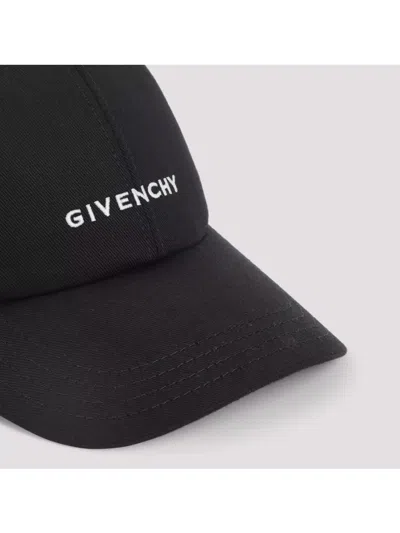 Givenchy Round Visor Cap With Embroidered Logo