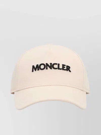 Moncler Adjustable Logo Baseball Cap With Curved Brim