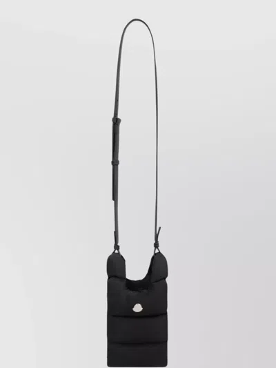 Moncler Small Lightweight Nylon Messenger Bag