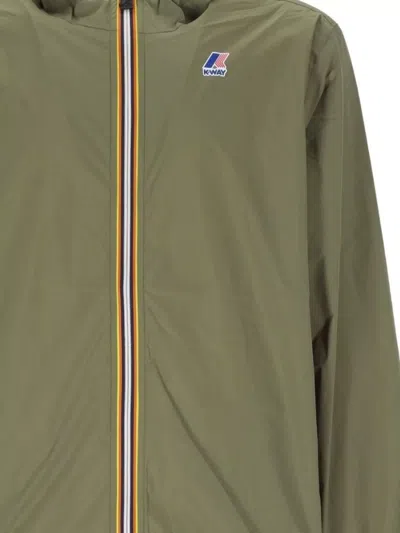 K-way Le Vrai 4.0 Claude Jacket In Green