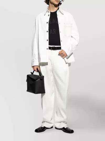 Givenchy Twisted Leg Pant 2 Pleats In White
