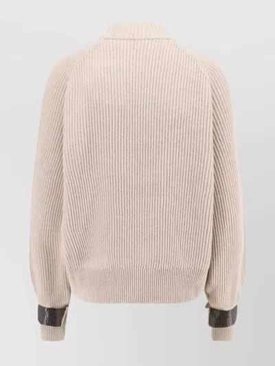 Brunello Cucinelli Cashmere Sweater Cuffs Removable