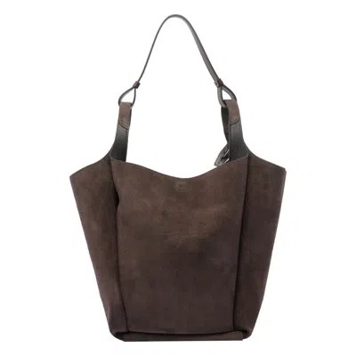 Tod's Women Medium Suede  Bucket Bag