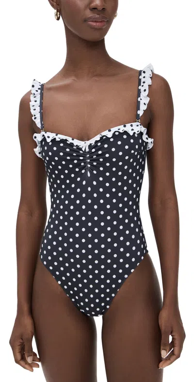 Bananhot Floyd One Piece Black Polka In Black