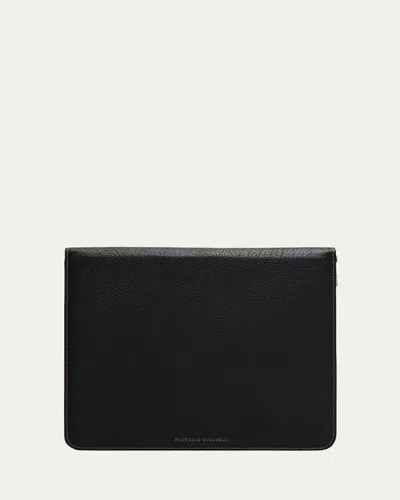 Brunello Cucinelli Men's Leather Document Holder