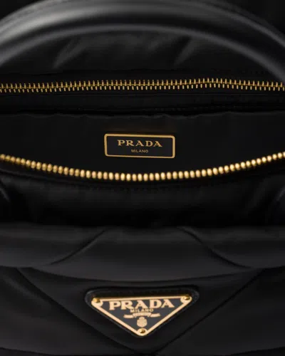 Prada Mittelgrosse Tote Bag Aus Gepolstertem Re-nylon Und Leder