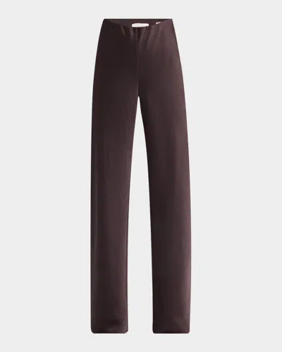 Vince Fluid Bias-cut Crushed Satin Pants