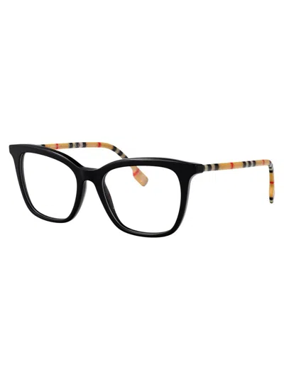Burberry Eyewear Square Frame Glasses In Black
