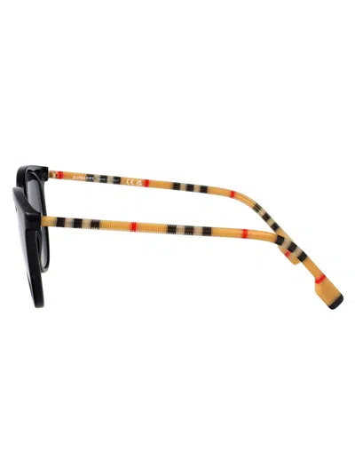 Burberry Womens Black Be4316 Phantos-frame Acetate Sunglasses In Black