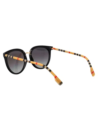 Burberry Womens Black Be4316 Phantos-frame Acetate Sunglasses In Black