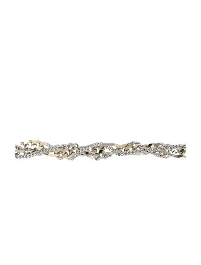 Justine Clenquet Multi-chain Choker Necklace In Silver