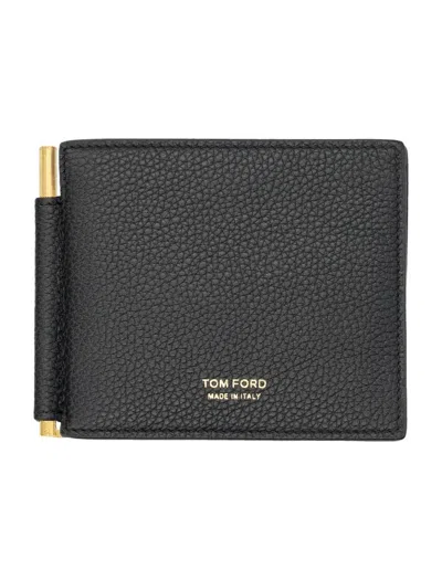 Tom Ford Moneyclip T Line In Black