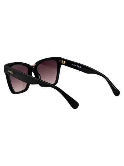 Max Mara Sunglasses In Burgundy