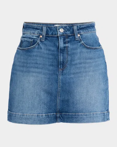 Paige Jannelle A-line Denim Mini Skirt