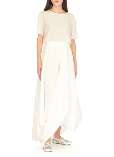 Tod's White Leather Loafers