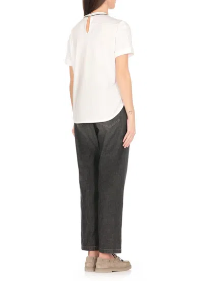 Brunello Cucinelli T-shirts And Polos In White
