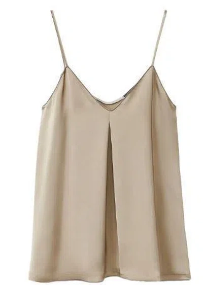 Fabiana Filippi Brown Viscose Top In Brown