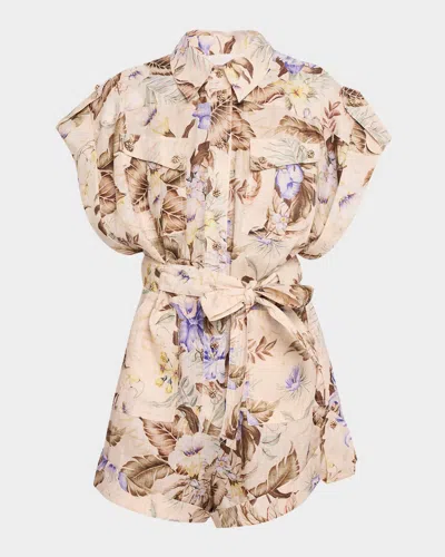 Zimmermann Coco Cuffed Playsuit