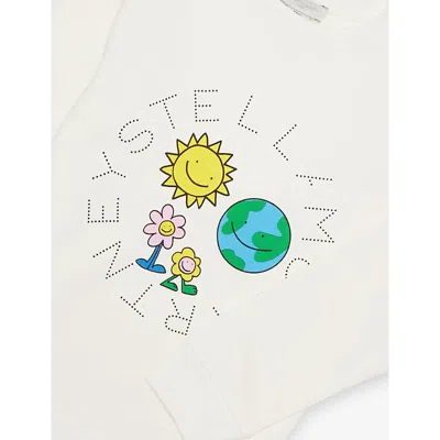 Stella Mccartney Graphic-print Sweatshirt In White